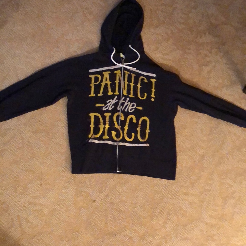 Panic at the disco zipped hoodie